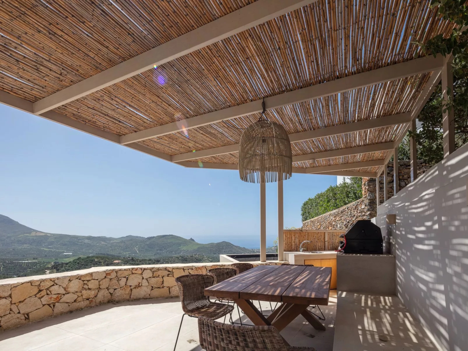 "Serenity" mit eigenem Pool-Outside