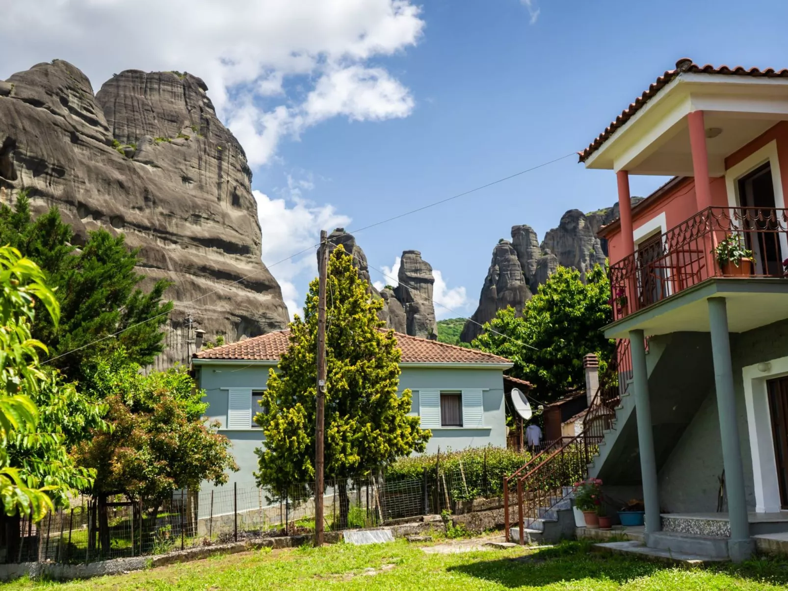 Fani's Haus unter Meteora-Draußen