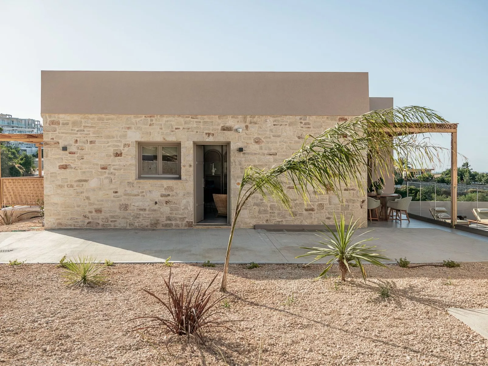 "Kokomo Aura" mit eigenem Pool-Dehors