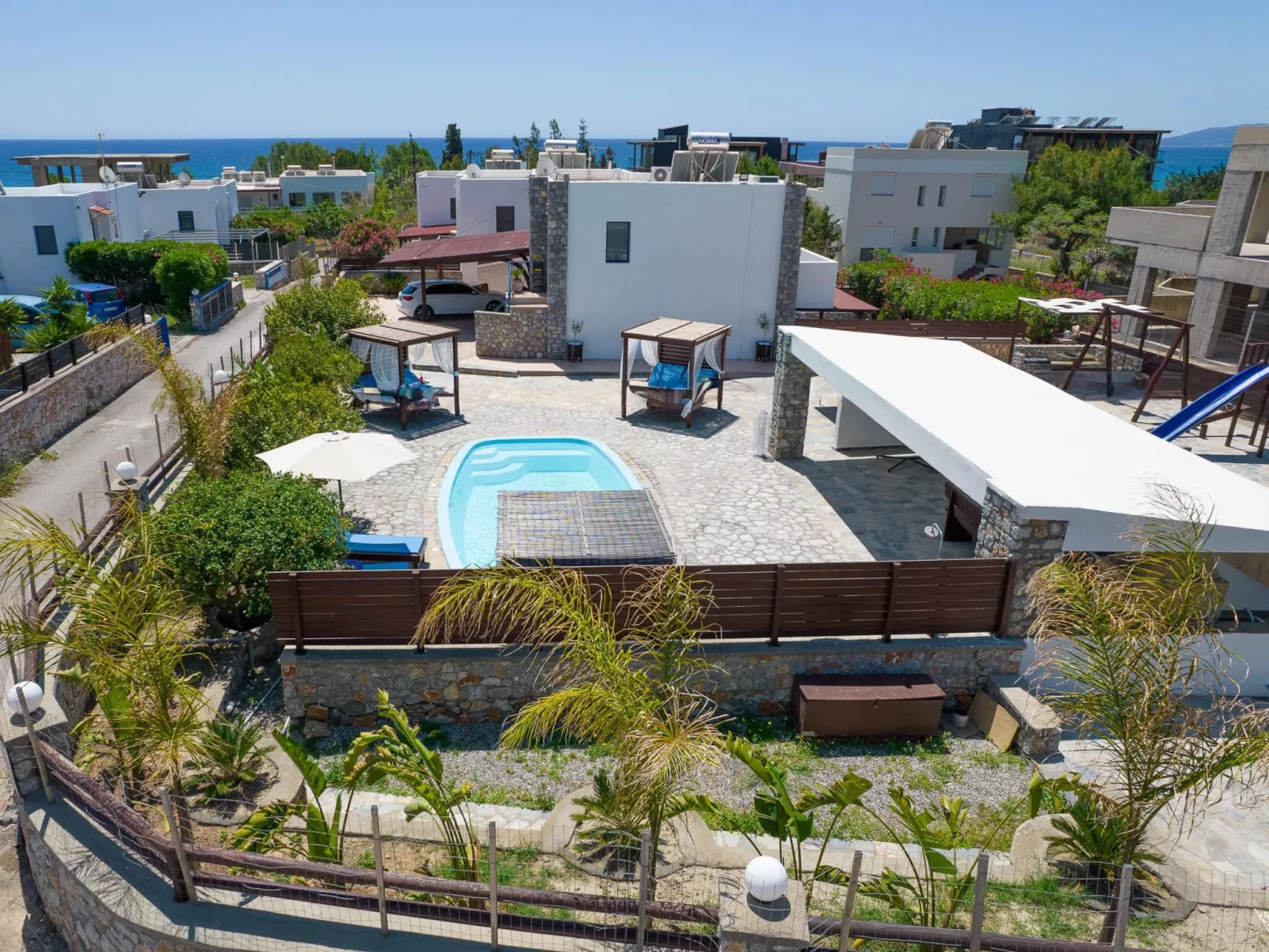 Villa Maripaul im Dorf Pefki-Dehors