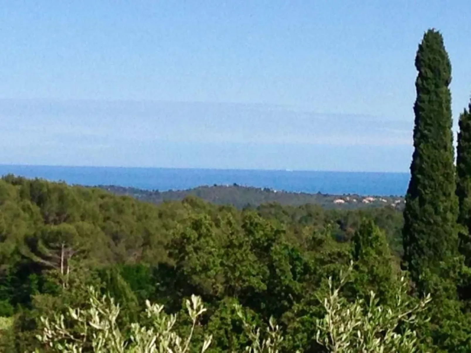 Côte d'Azur ganze Villa beheizter Pool Meerblick-Draußen