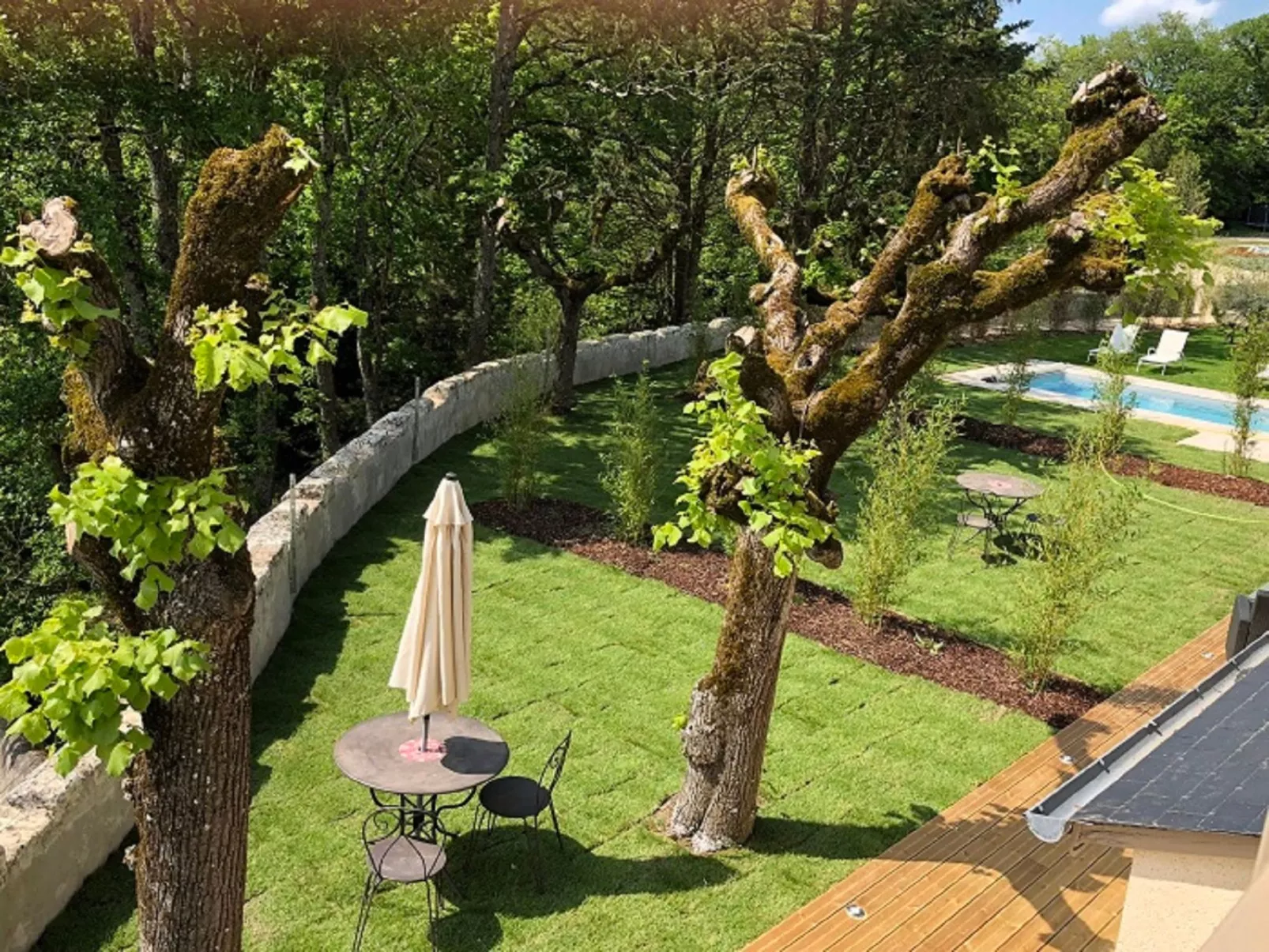 Cottage Garten 70m2 mit Pool in Azay le rideau-Draußen