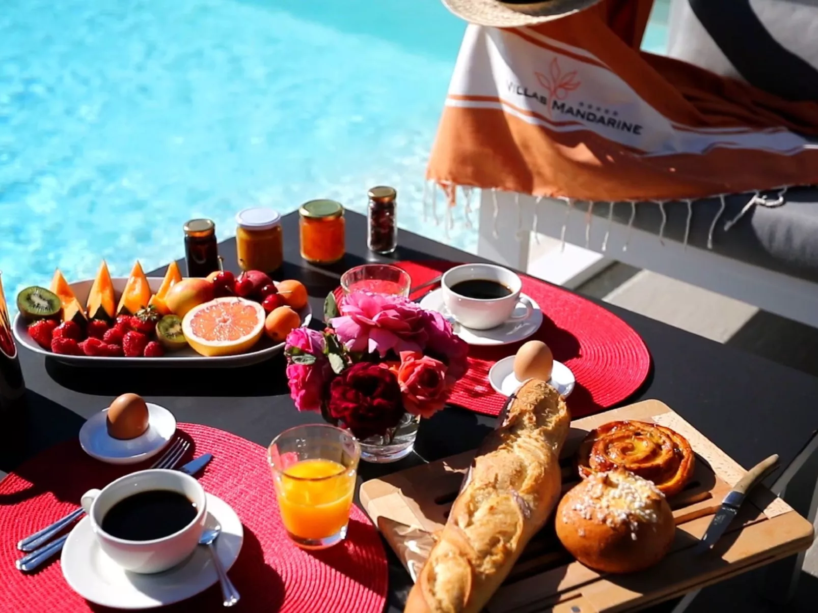 Villa 3 Schlafzimmer, privater Pool Garten und Parkplatz-Dehors