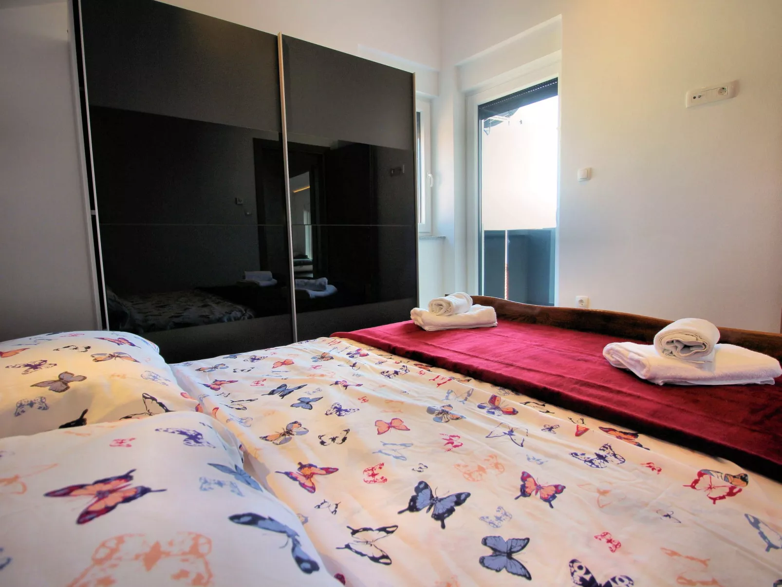 Wohnung "Buba 5" mit Terrasse-Drinnen