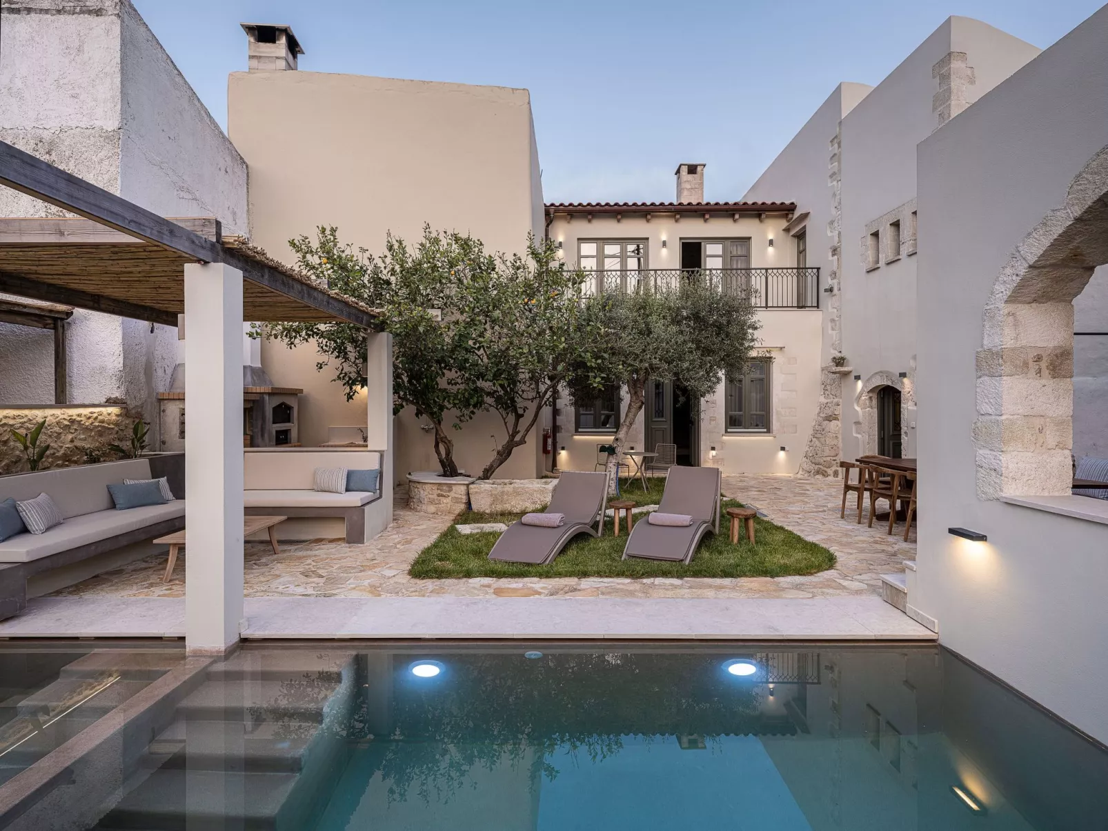 Für 6 Personen und 1 Kind in Areni, Kreta (West-Kreta)-Inside