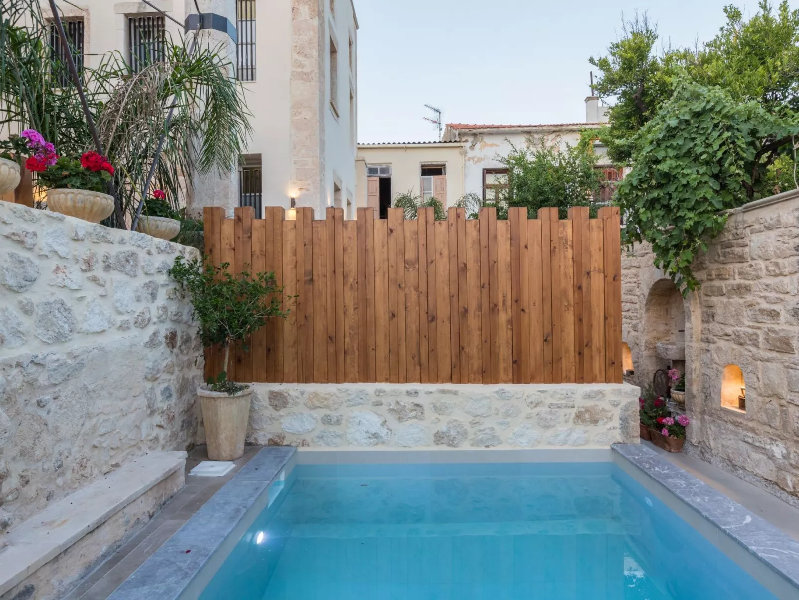 Mit Privatpool für 4 Personen ca. 85 m&sup2; in Rethymnon, Kreta (Nordküste Kre-Dehors