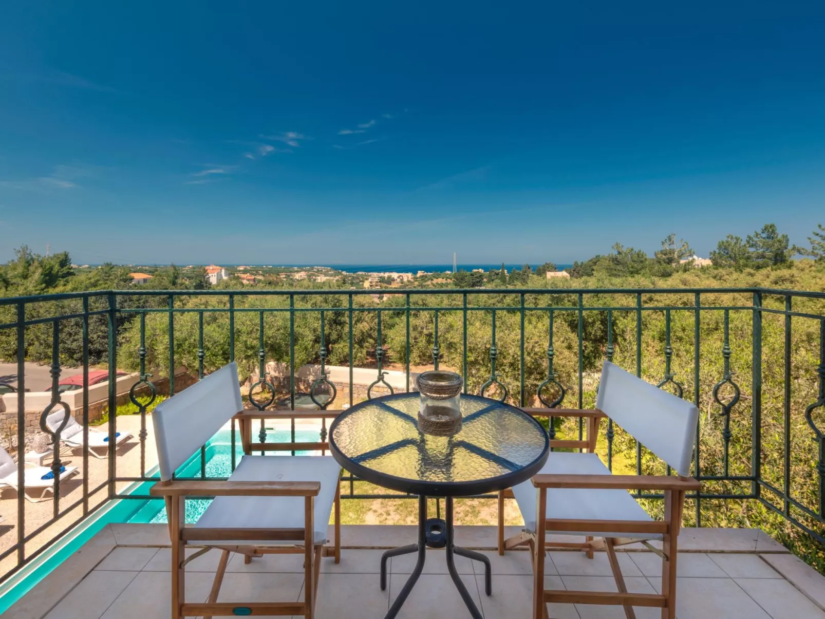 Nefeli Blue Villa in altem Olivenhain, Meerblick-Outside