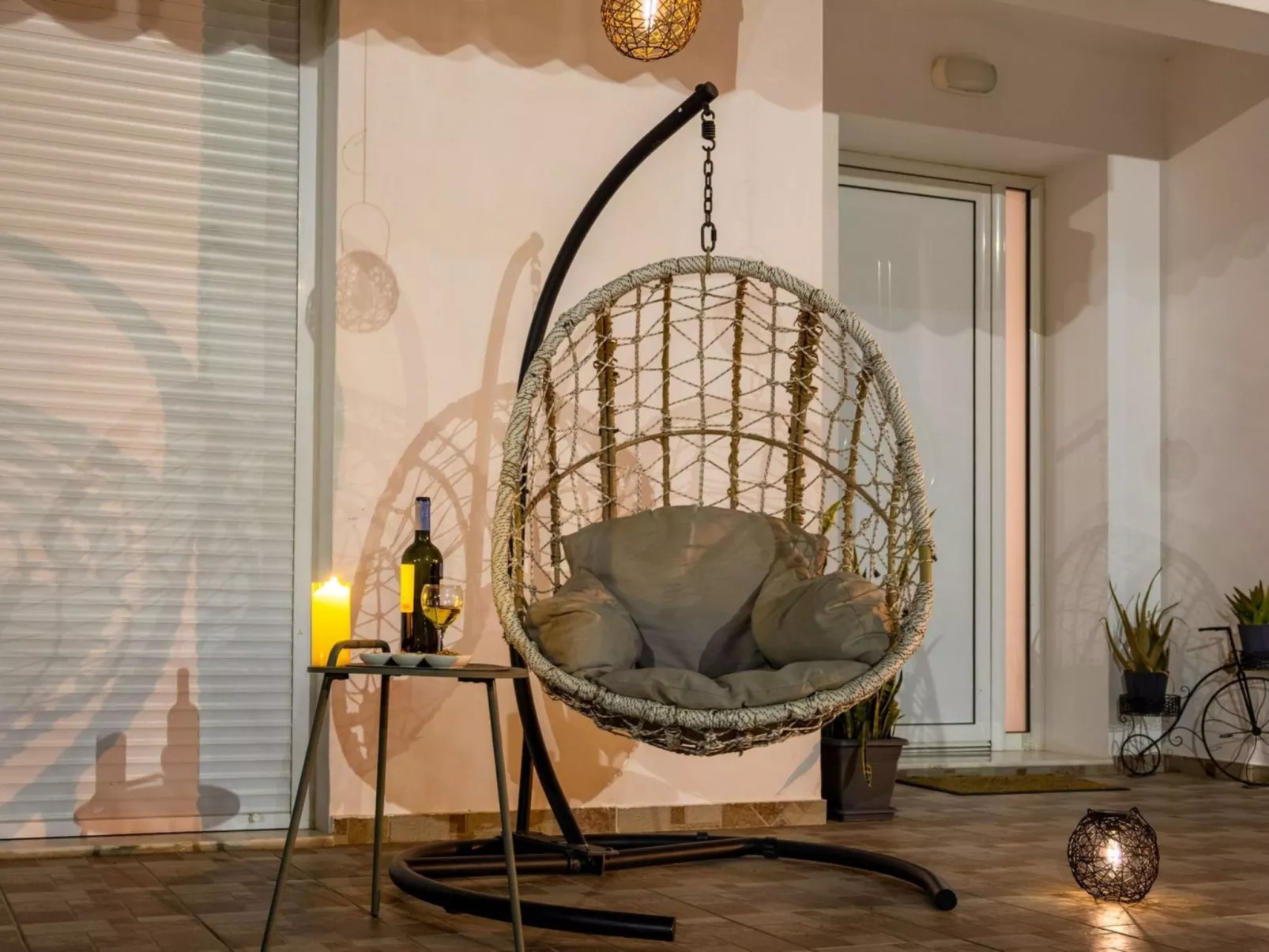 Ferienvilla Mika mit privatem Pool-Dehors