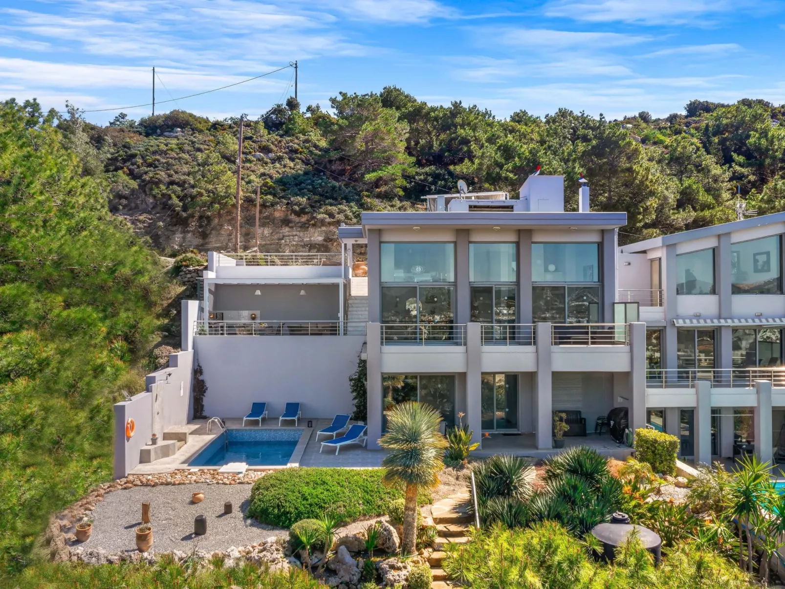 Villa Articiano mit Whirlpool und herrlicher Aussicht-Dehors