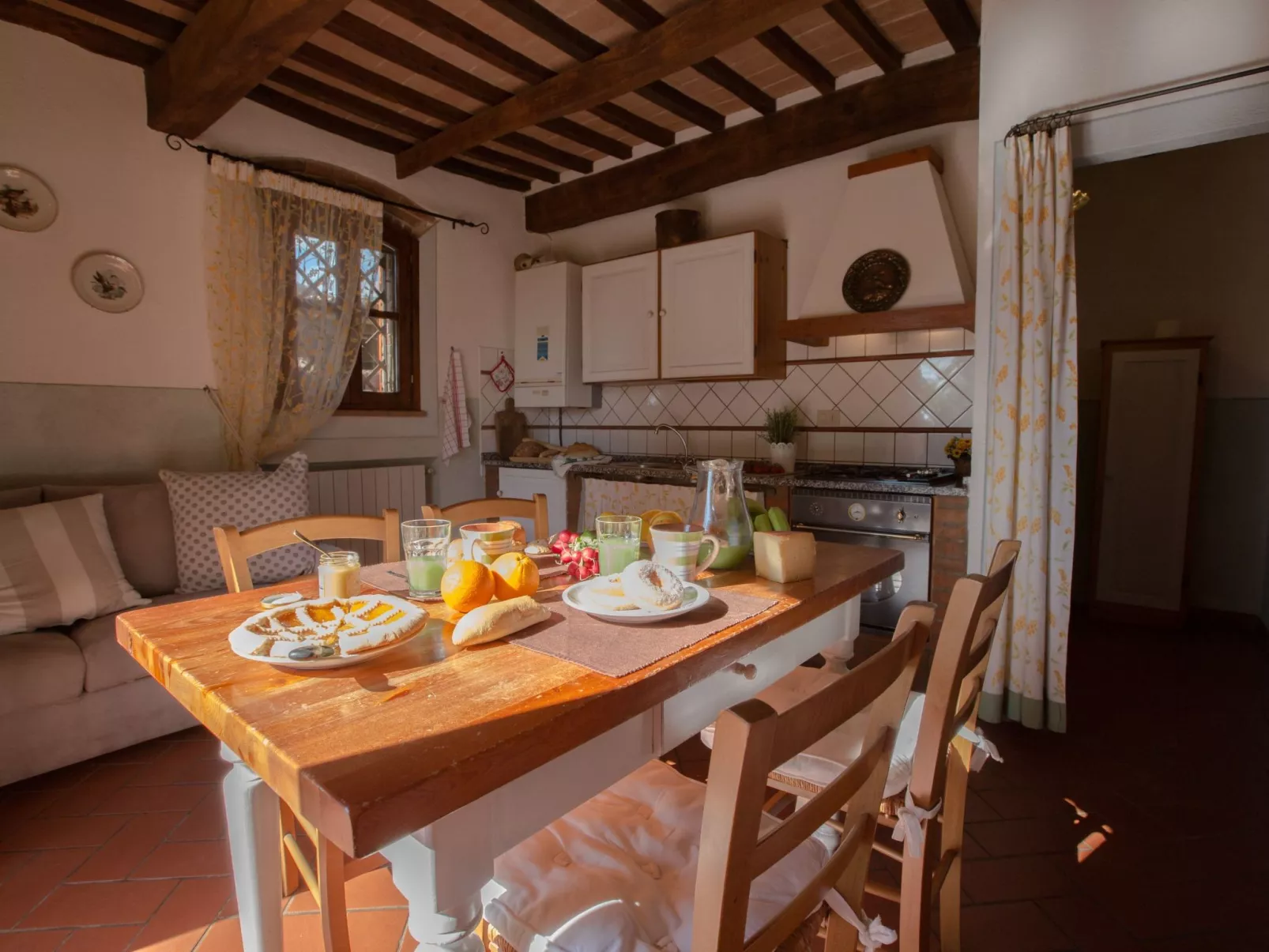 Mimosa Canale' Wohnung mit Schwimmbad-Dedans