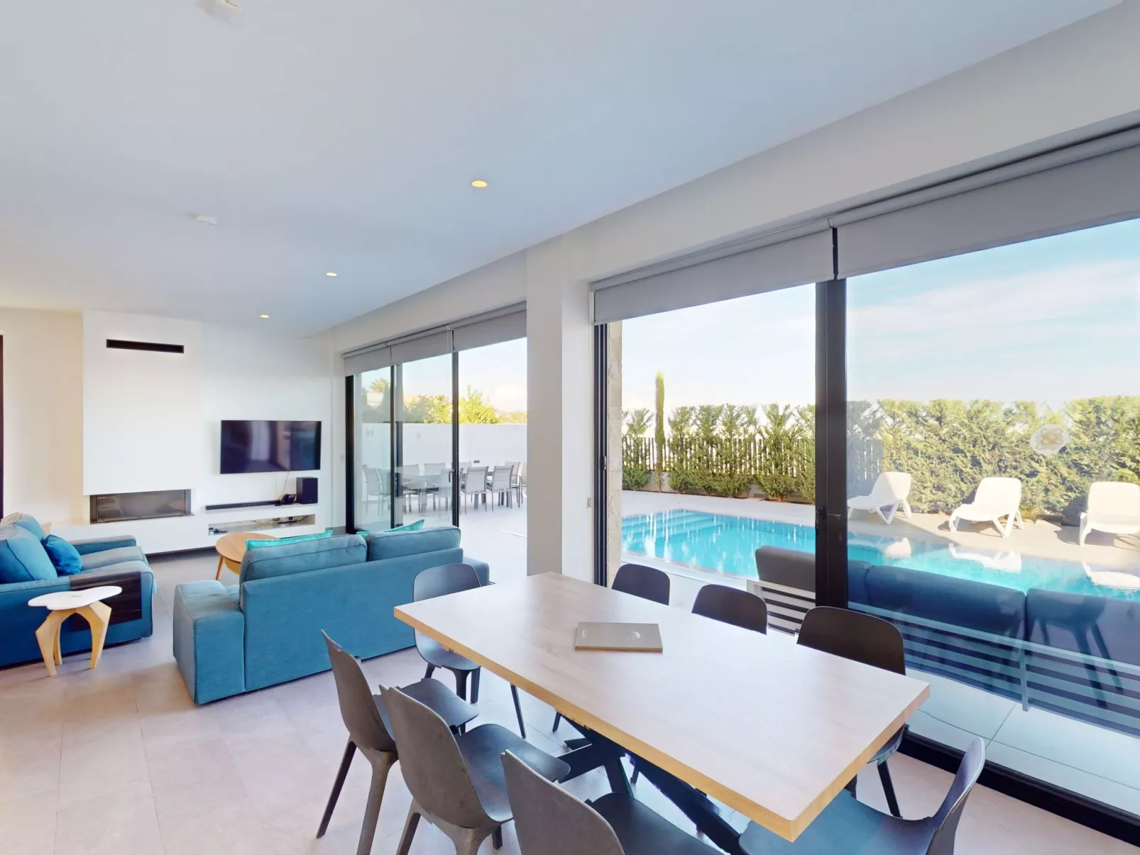 Periyiali Resort - Seitlicher Meerblick Villa Ektoras- 40-Drinnen