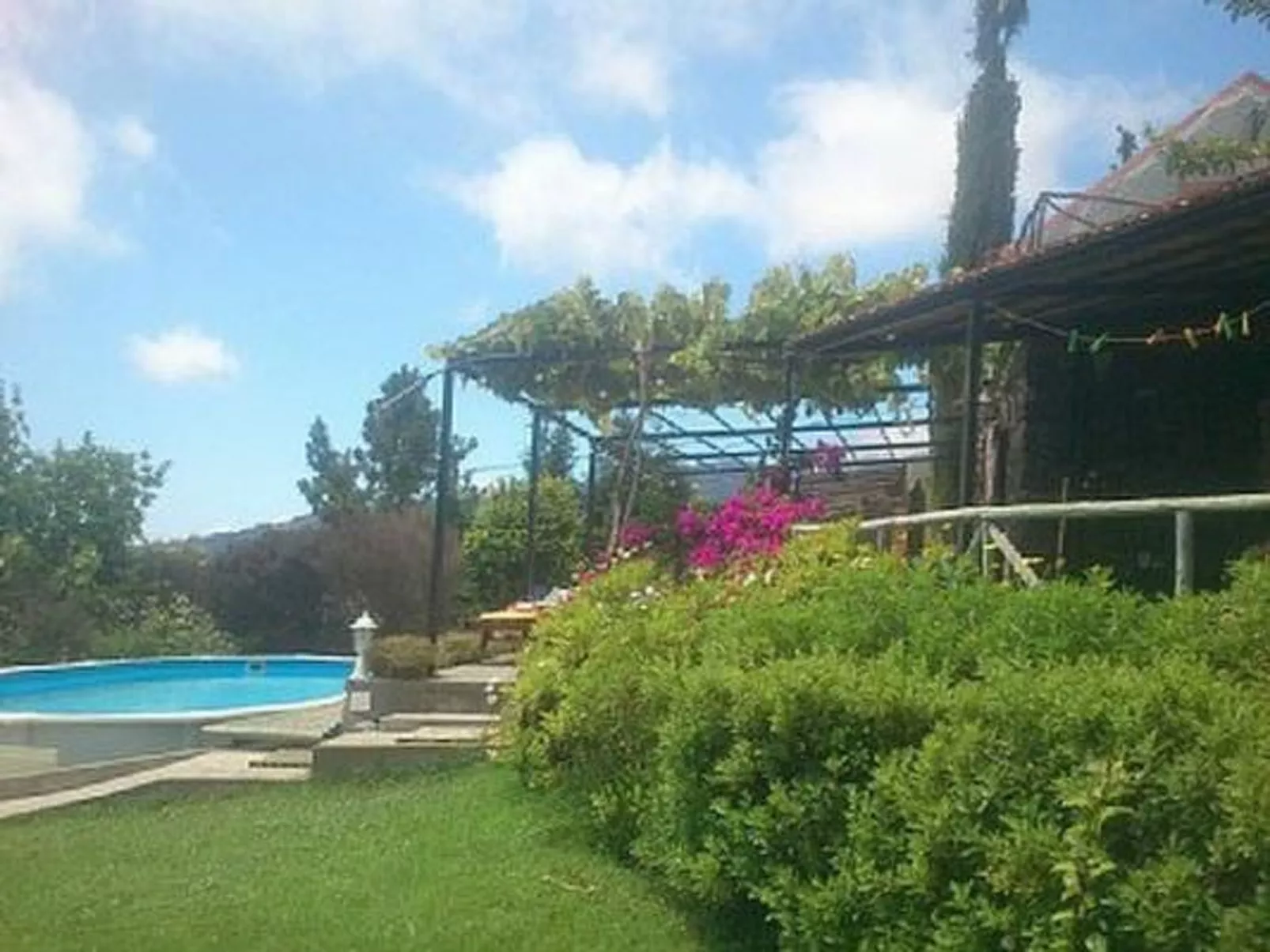 Haus in Arco Da Calheta mit Garten und Meerblick-Dehors