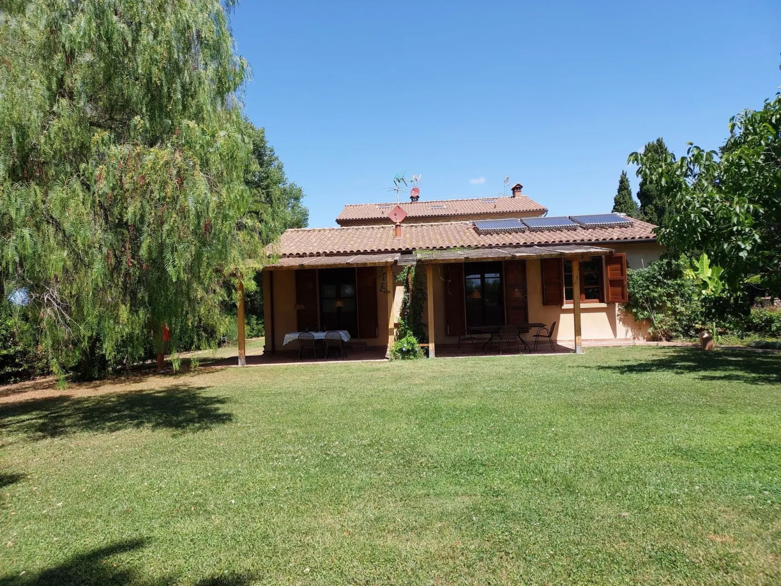 Melo Noce' Wohnung mit Gemeinschaftspool-Draußen