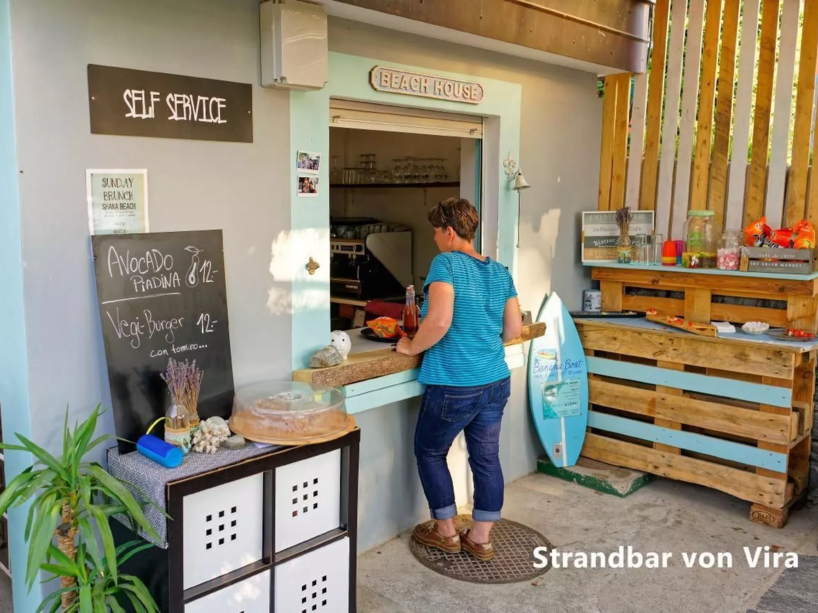Studio mit Blick auf das Wasser-Draußen