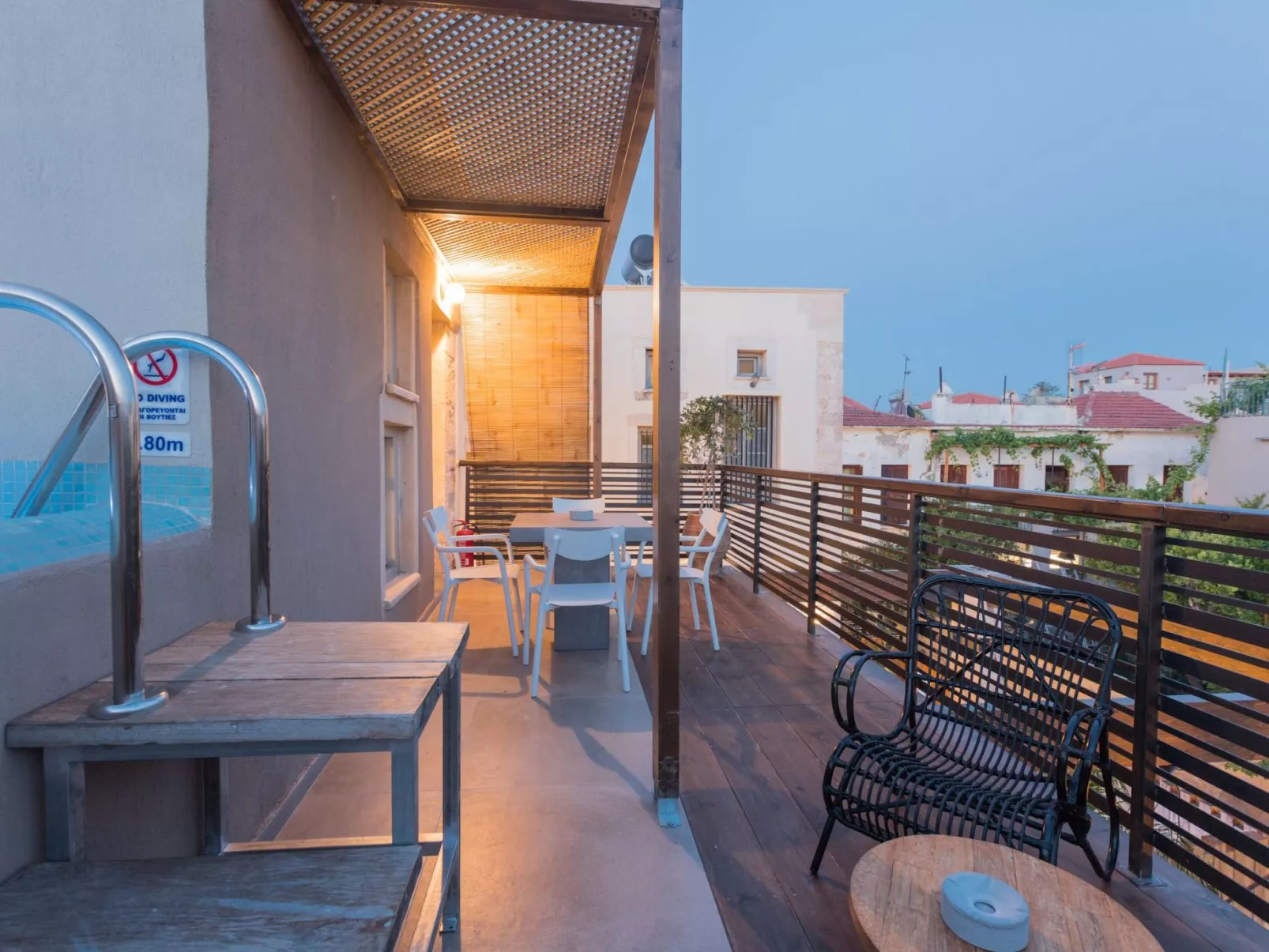 Mit Privatpool für 4 Personen ca. 85 m&sup2; in Rethymnon, Kreta (Nordküste Kre-Dehors