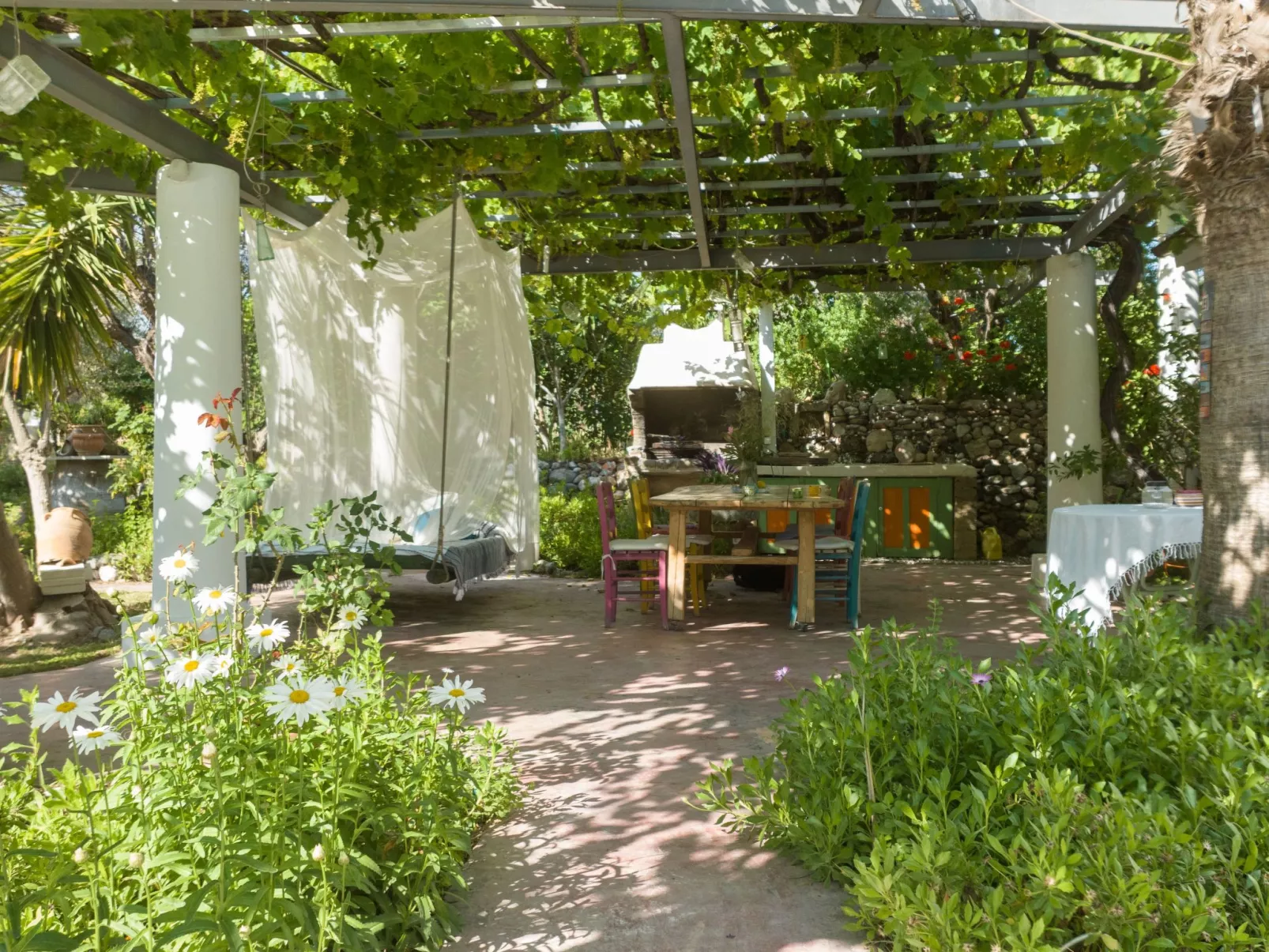 Hütte mit eigenem Garten und Grill-Dehors