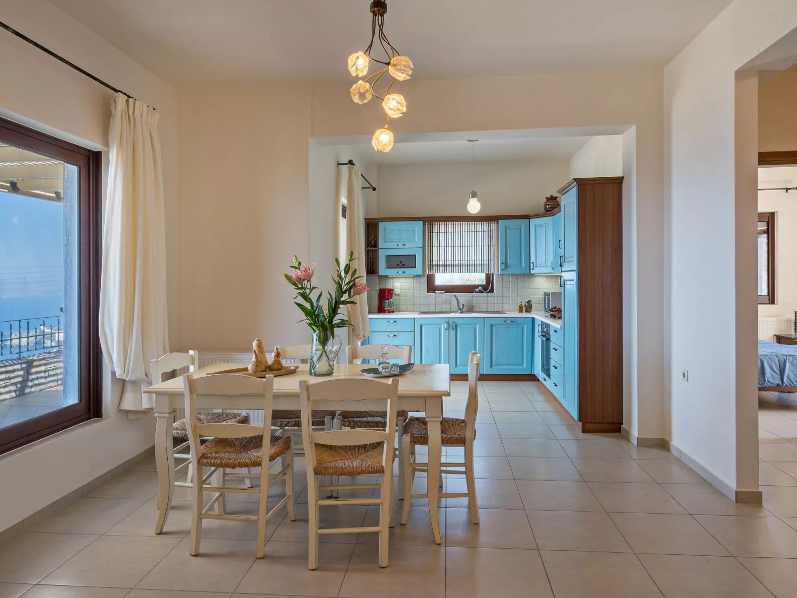 Hochzeit Villa Anemomylos Beheizter Pool Jacuzzi-Dedans