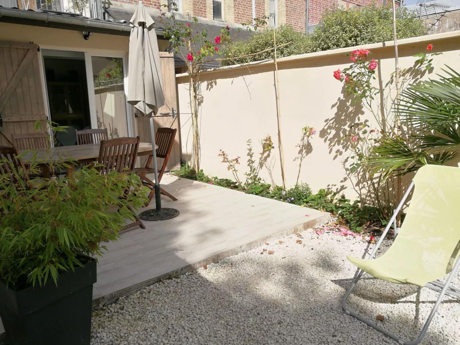Wohnung "Les Muguets" mit Garten und Grillplatz-Outside