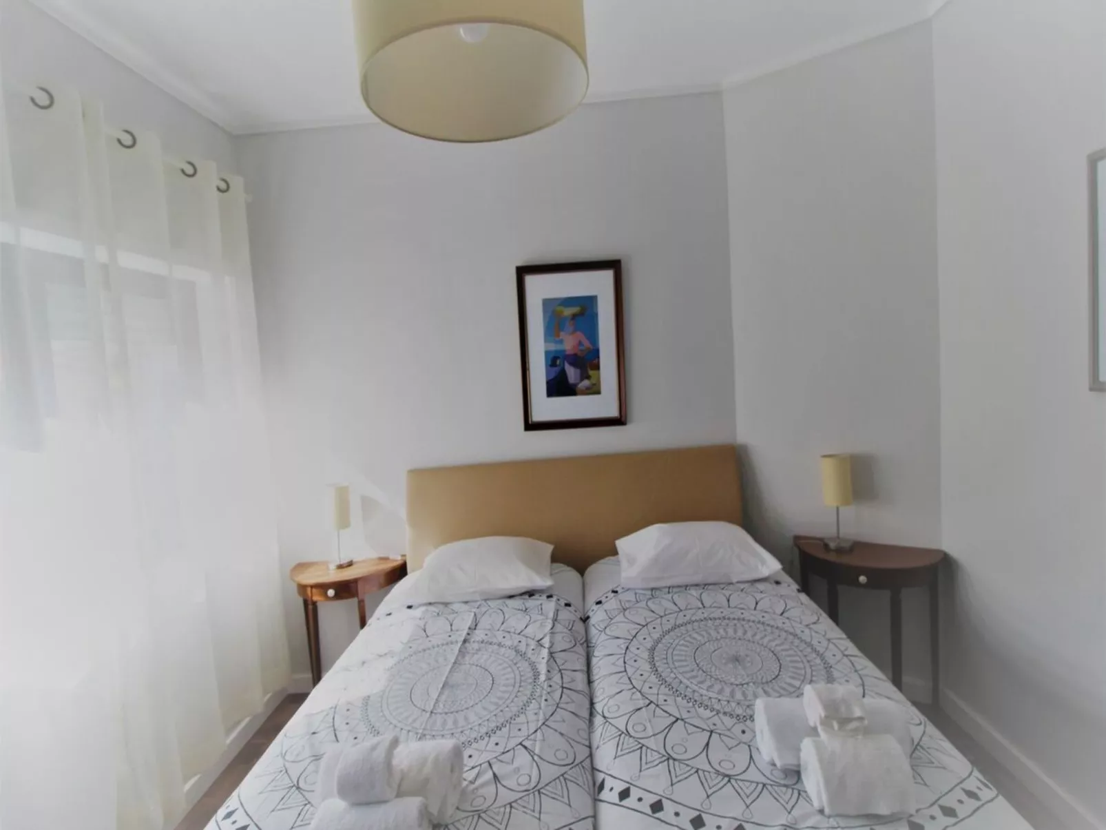 Aveiro Apartment mit Patio-Drinnen