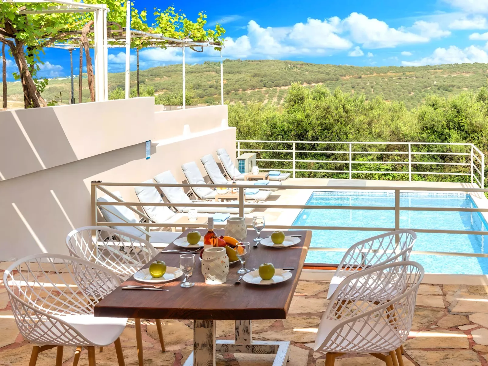 Cretan Breeze Villa Beheizter privater Swimmingpool