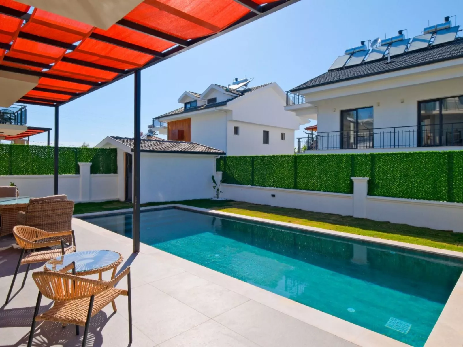 Große Villa in Fethiye Ausserhalb im grünen - Outside