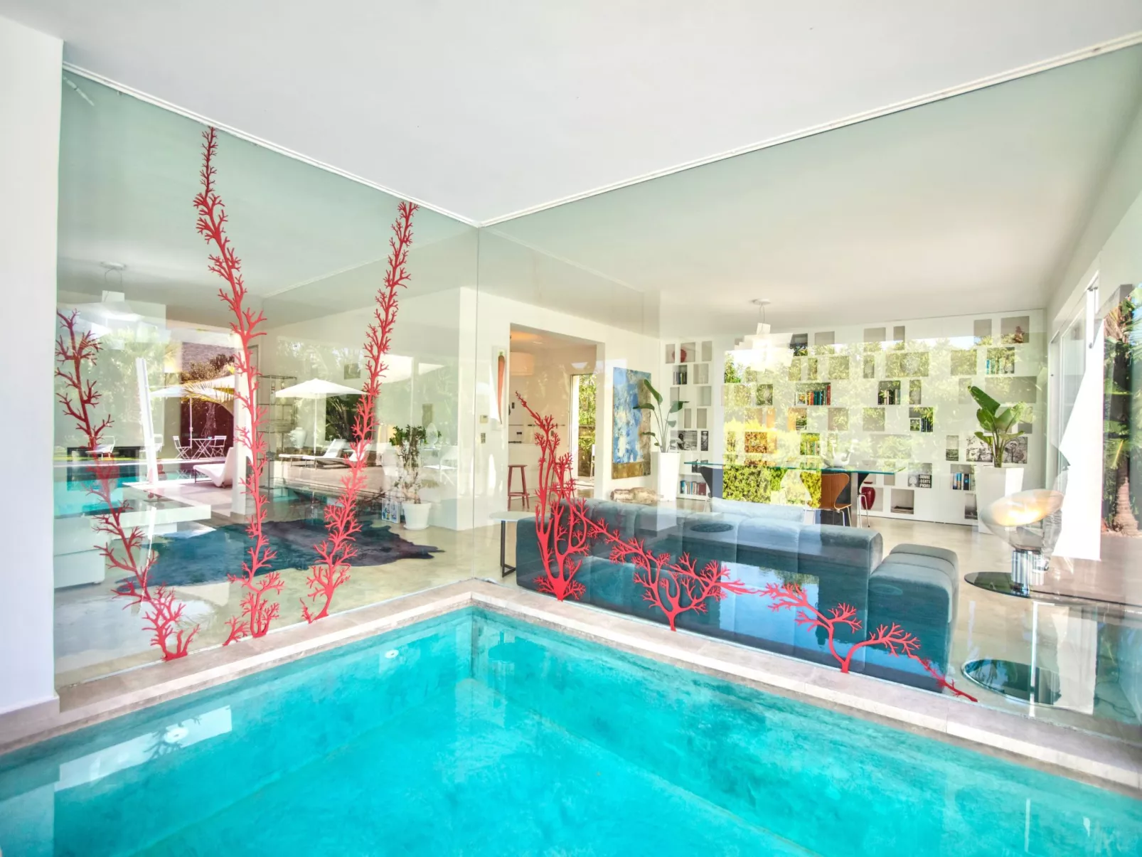 Villa Re di Denari in Terrasini-Drinnen