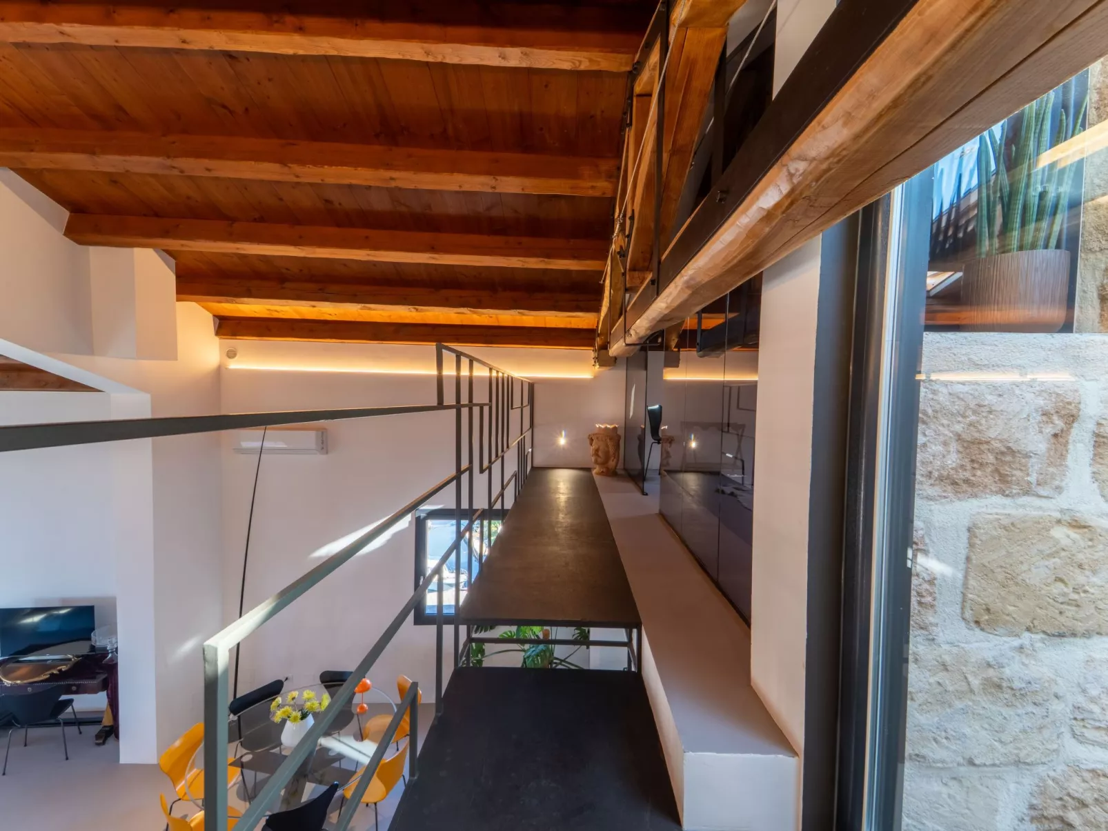 Luxuriöse Flucht mit Meerblick-Dedans