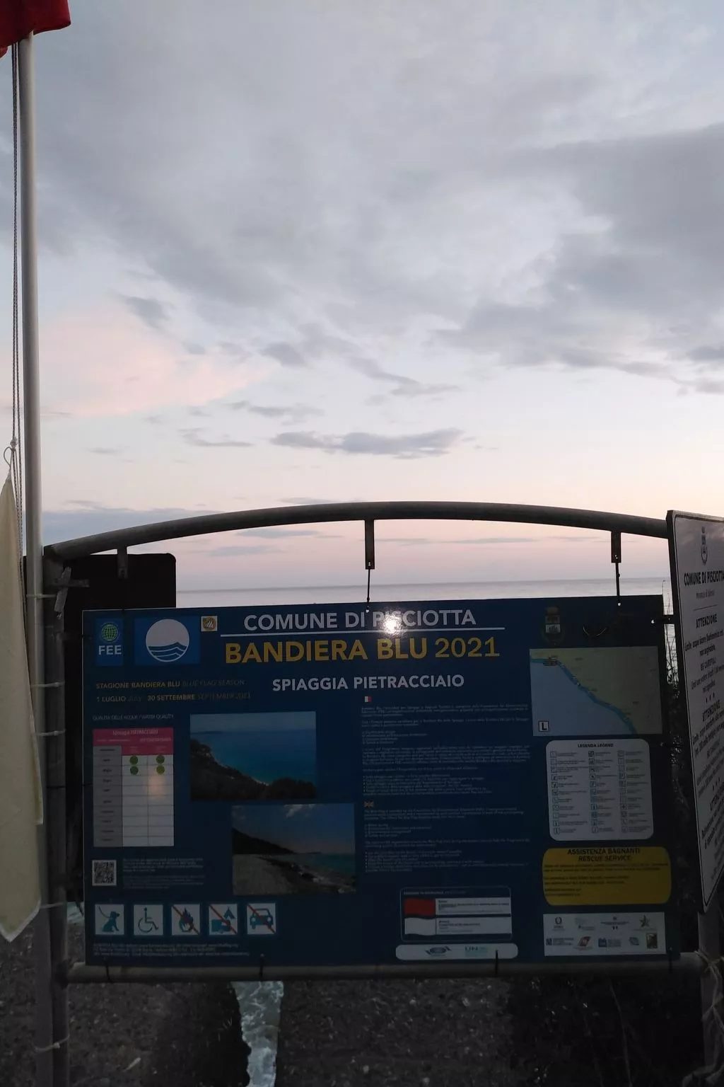 Strandnahe Wohnung in Pisciotta mit Grill-Dehors