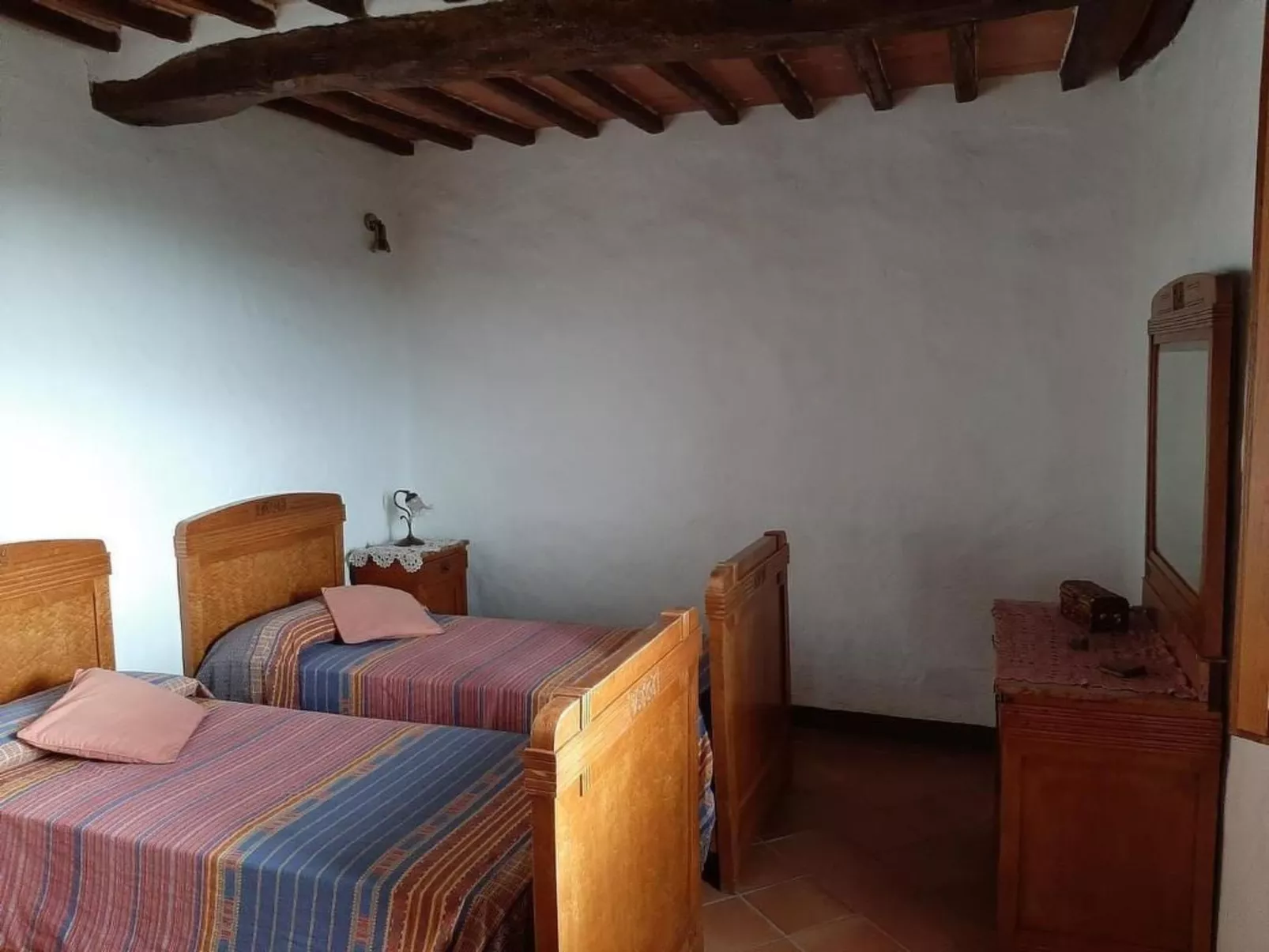 Casa Mulinello, Blick auf das Tal von Montepulciano-Drinnen