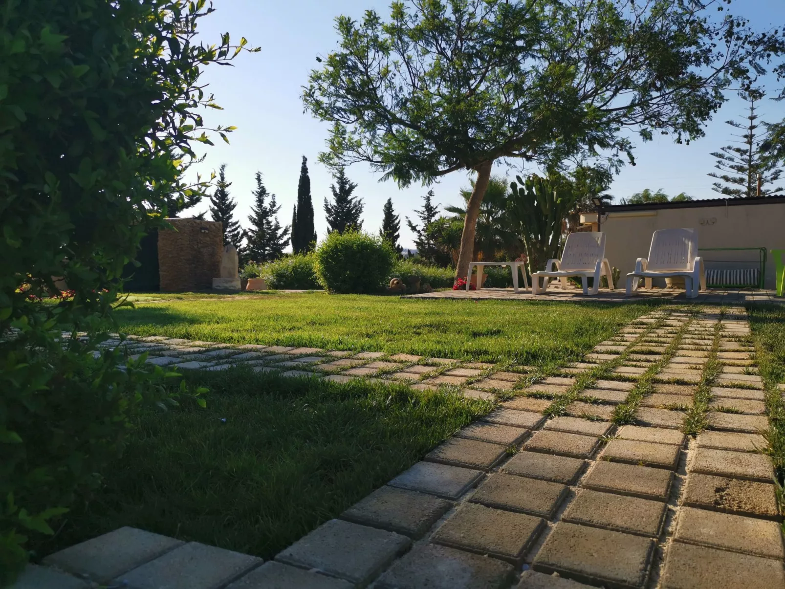 App 2 Studio-Wohnung 2 Plätze-Draußen