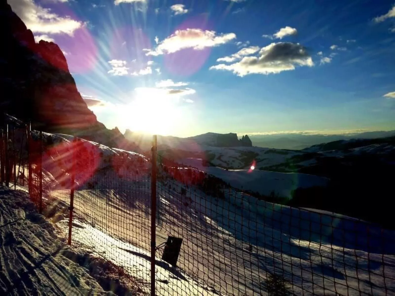 Cesa Vedla DOLOMITES-Draußen