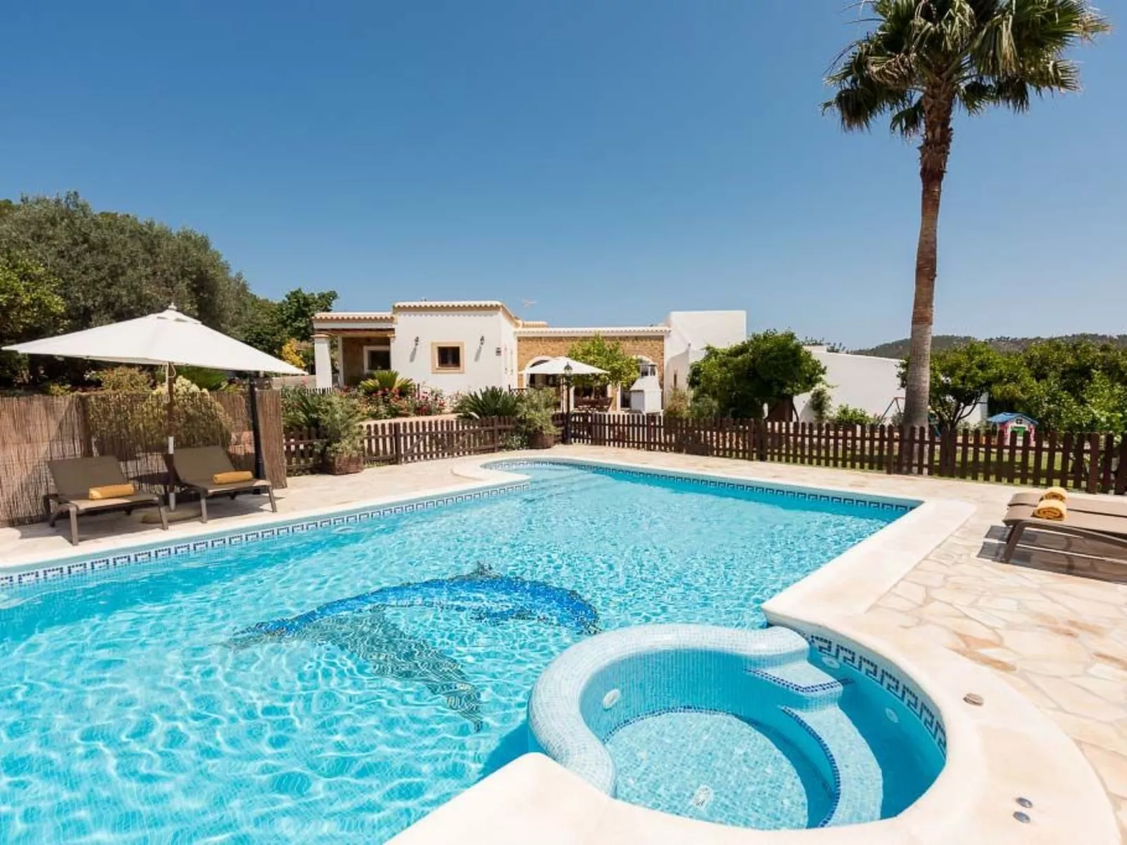 Villa Can Juanó mit privatem Pool-Dehors