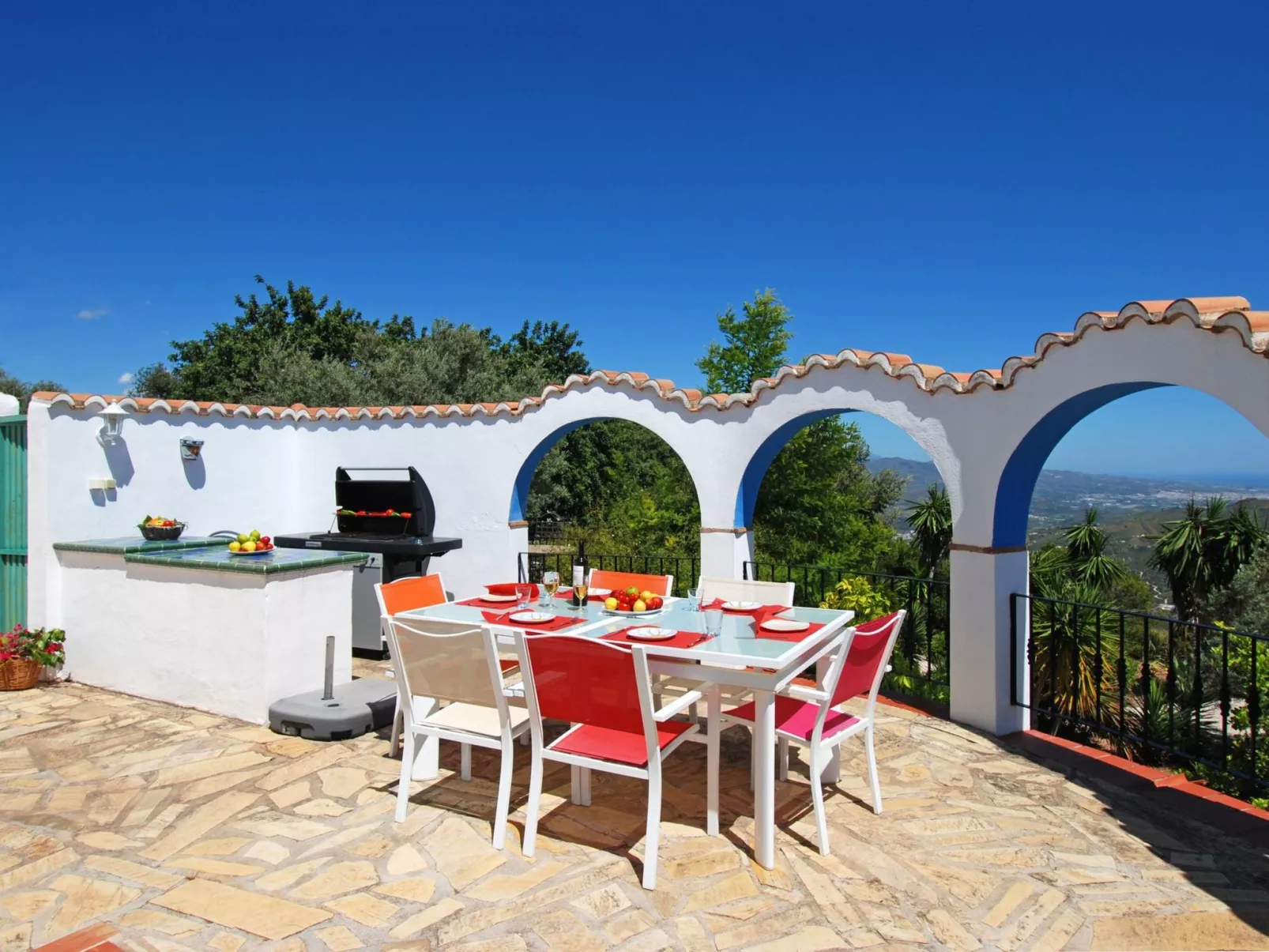 Finca "Brisas" mit Blick auf das Wasser-Dehors