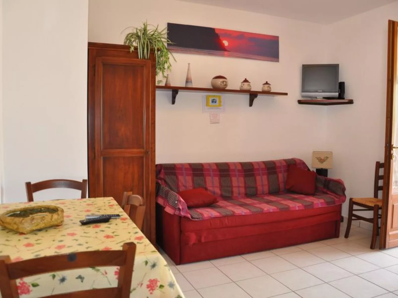 Wohnung 'Glicine ab 231' mit Terrasse-Dedans