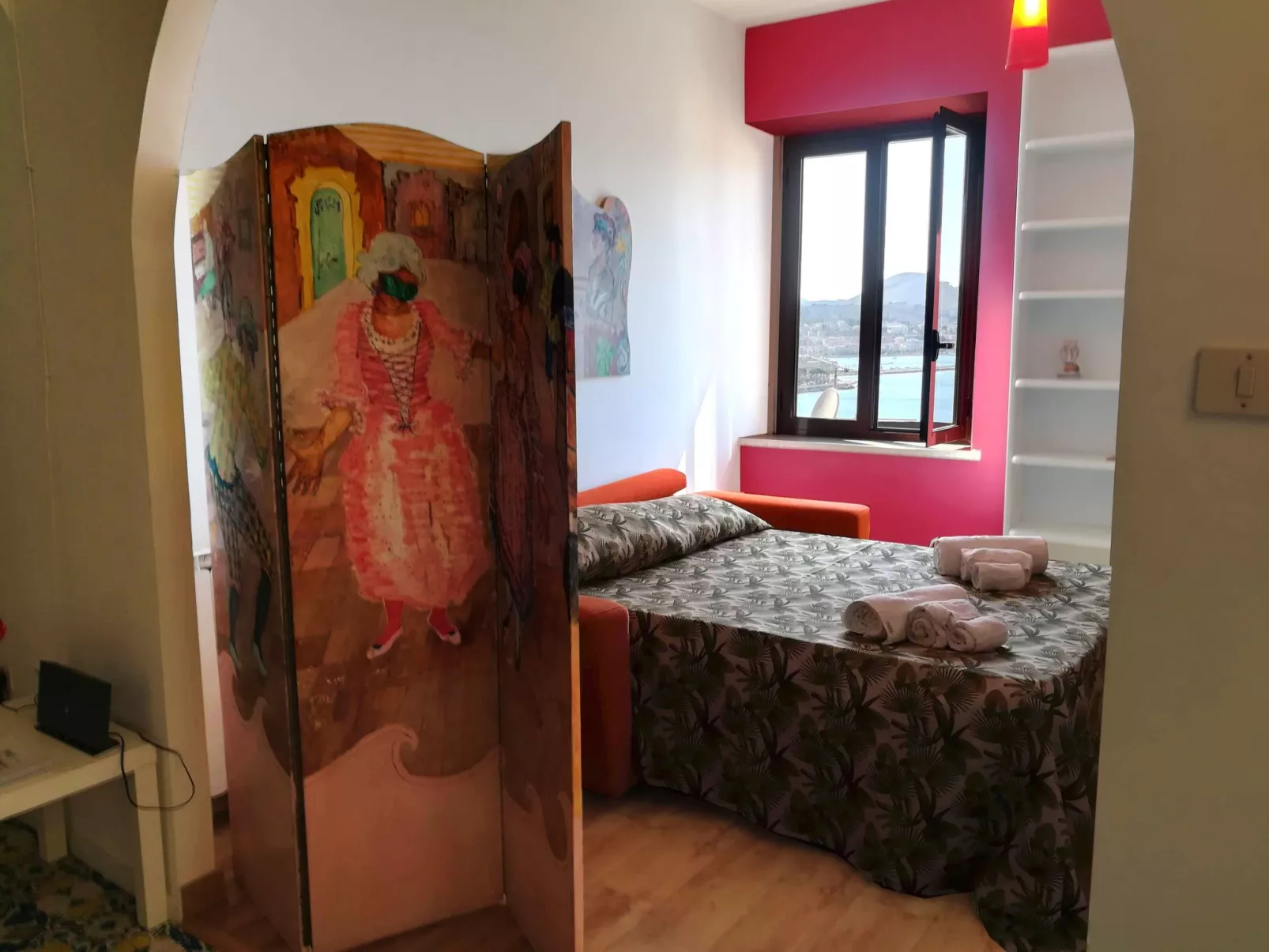 Wohnung Gaeta Medievale mit Panoramablick-Drinnen