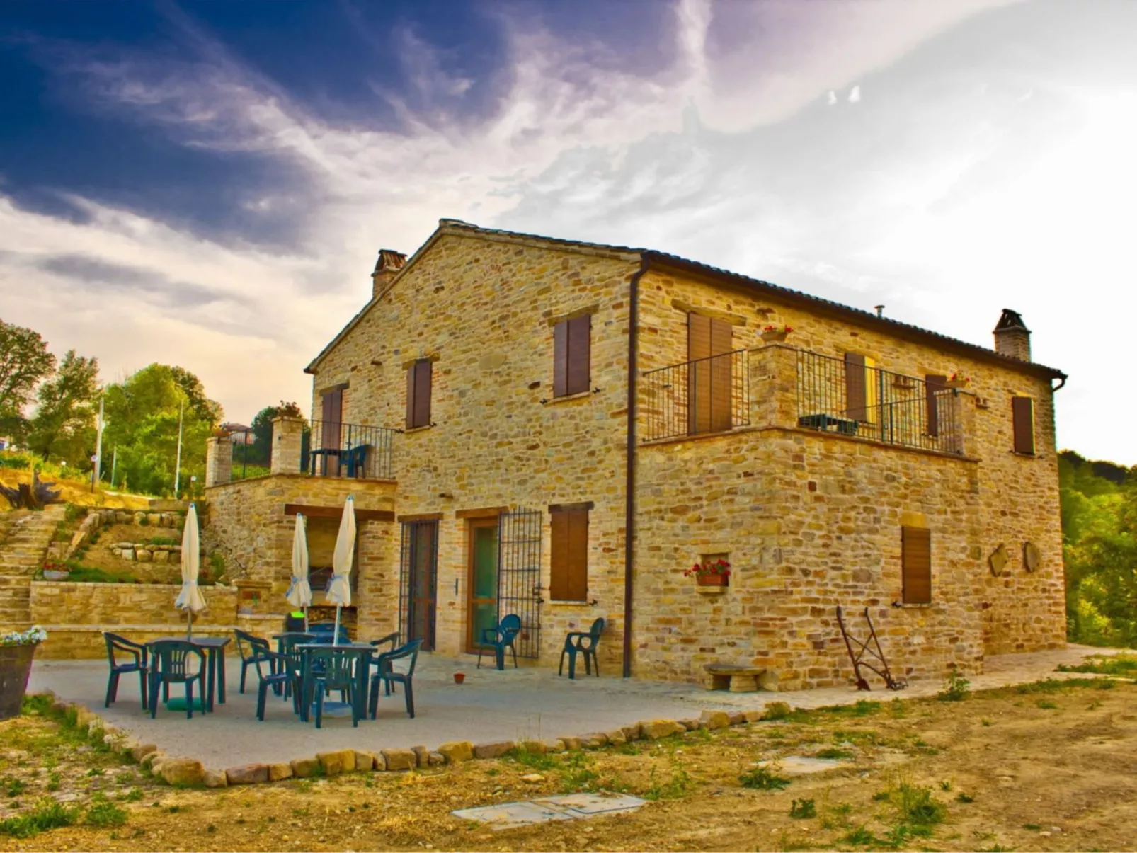Villa mit privatem Pool und atemberaubender Aussicht-Outside