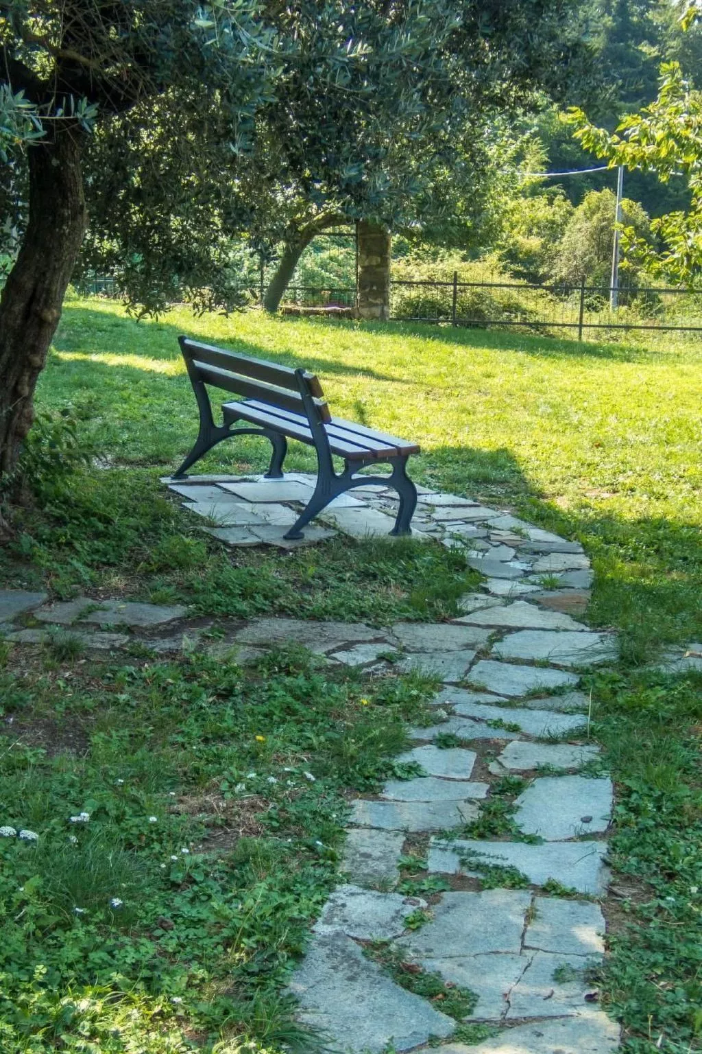 Unabhaengige Wohnung in Velva mit Garten und Grill-Outside