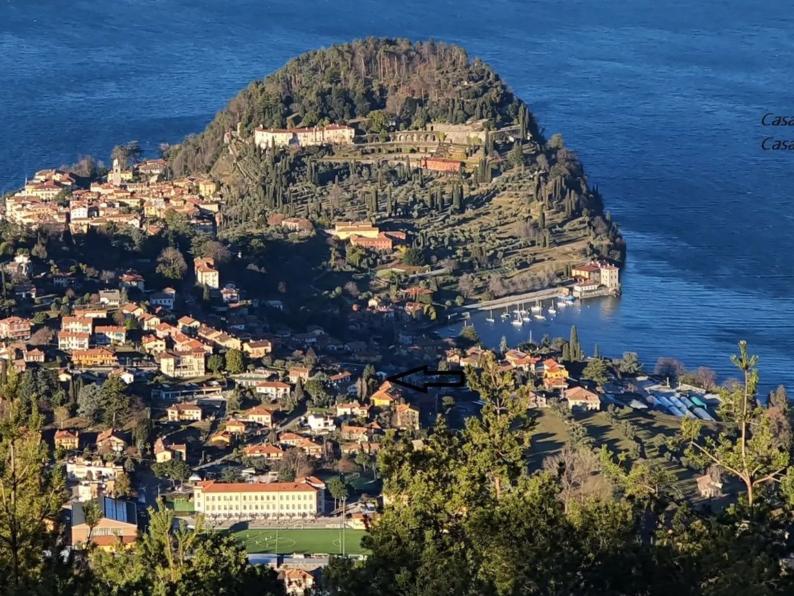 CasaKatty Zwei-Zimmer-Wohnung mit Balkon mit Seeblick-Outside
