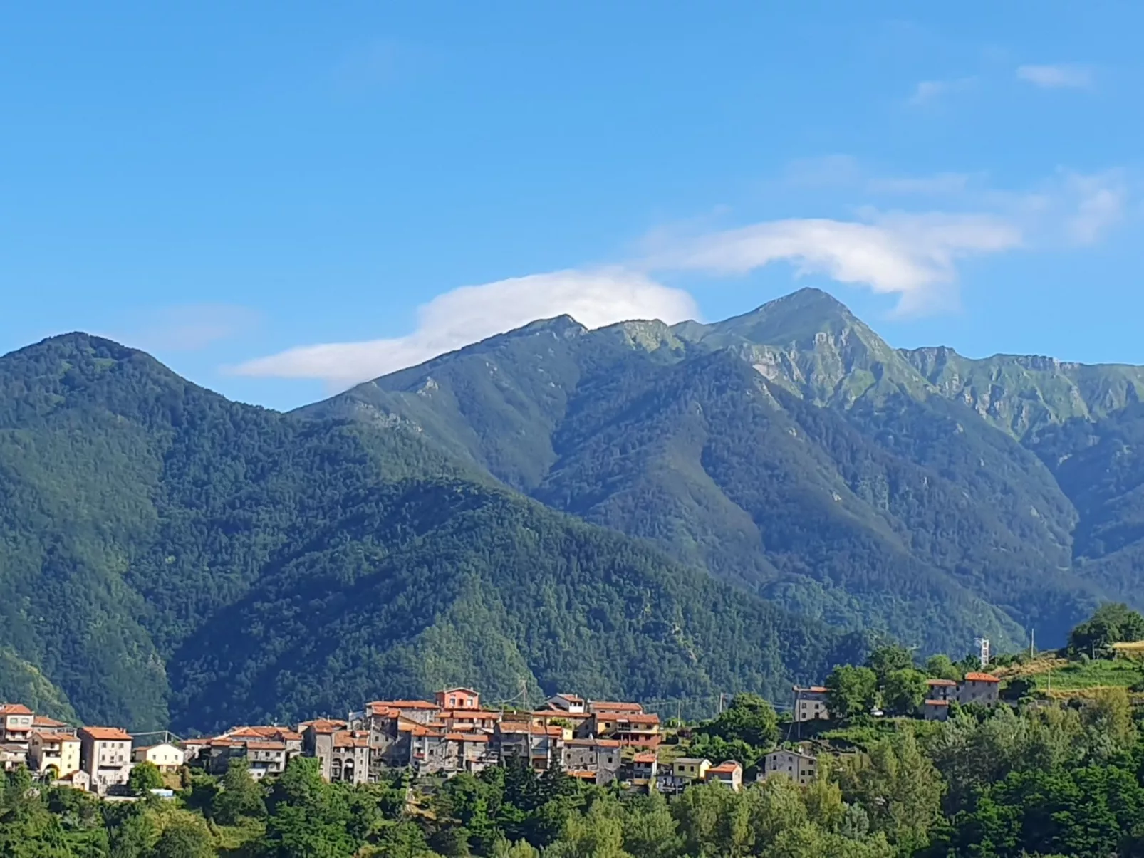 Villa 'Monticello' mit eigenem Pool-Draußen