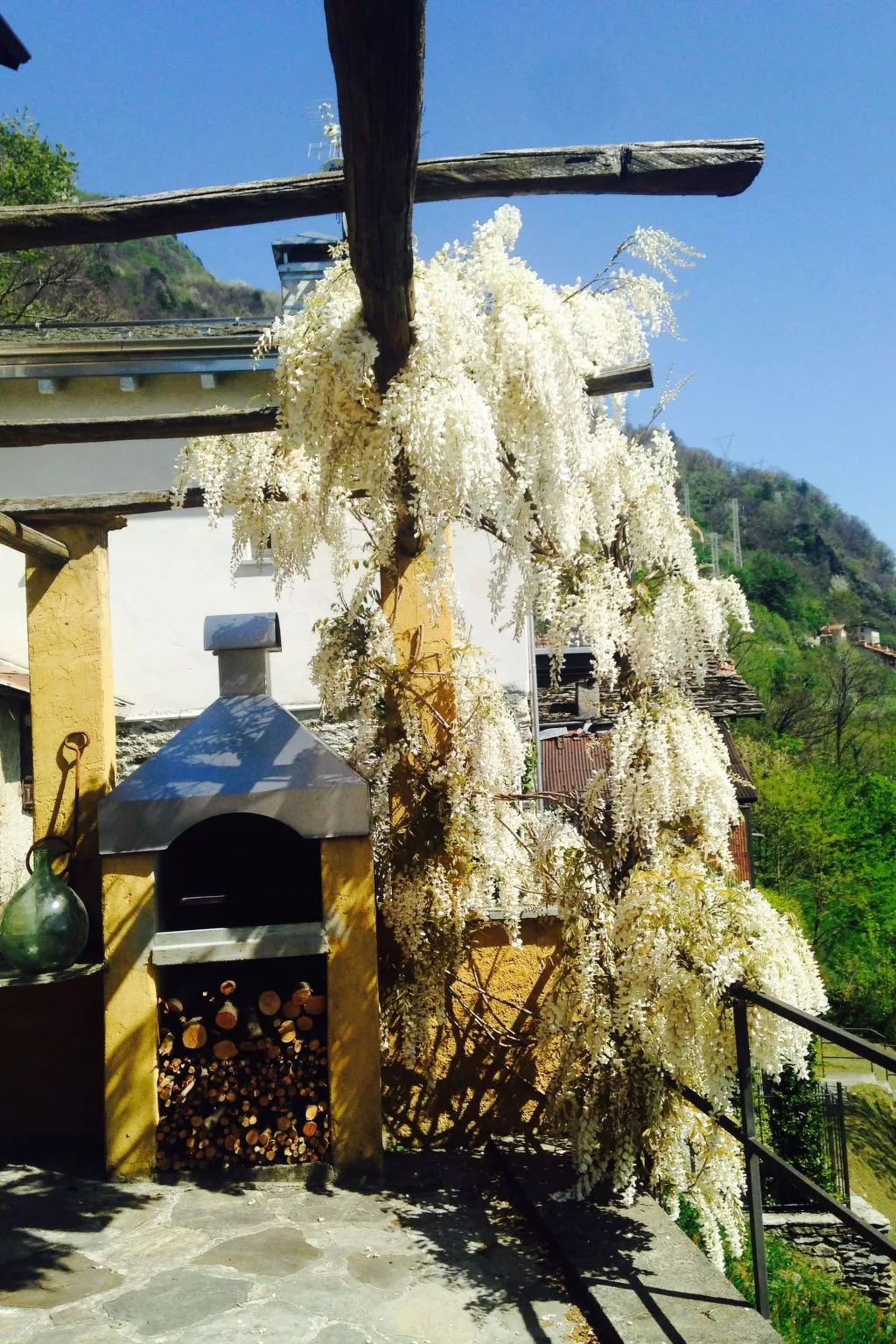'Casa Domenica' mit Blick aufs Wasser-Draußen