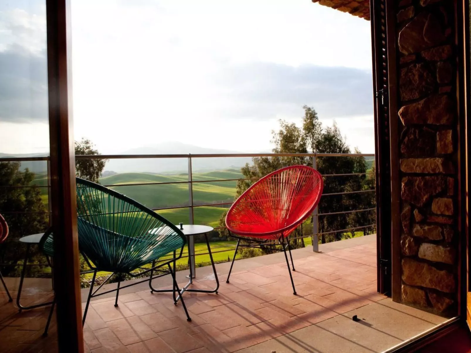 "Villa Aria" mit Gemeinschaftspool-Dehors