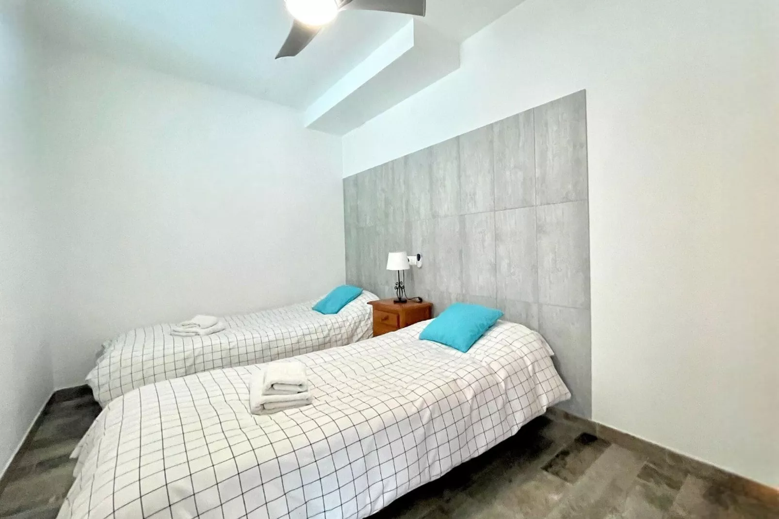 Apartamento con terraza panorámica en Playa Benalmádena-Bedroom