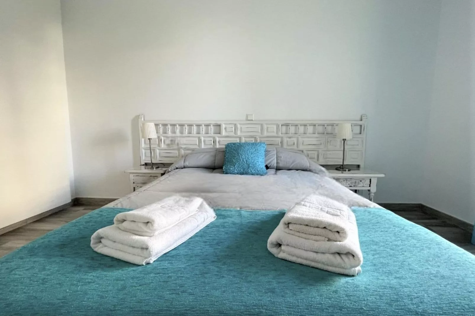 Apartamento con terraza y vistas a playa Benalmádena-Schlafzimmer