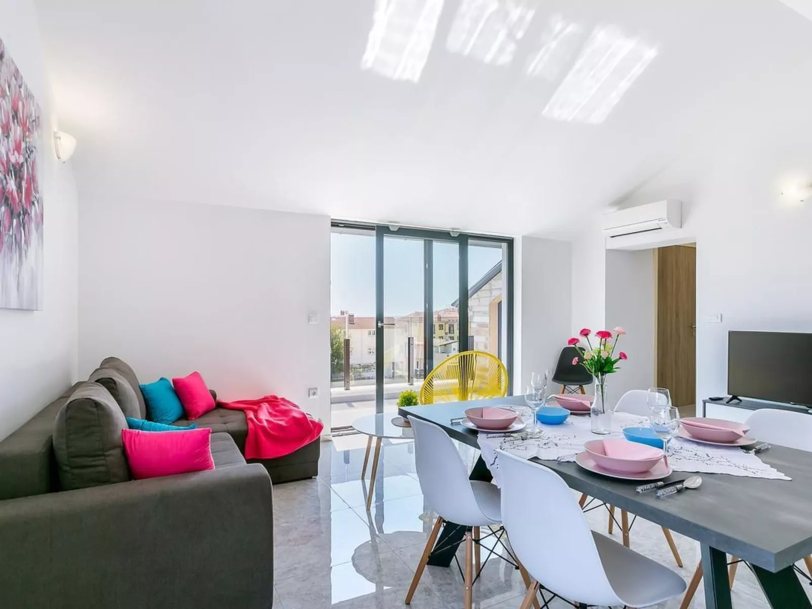 Wohnung für 7 Personen-Drinnen