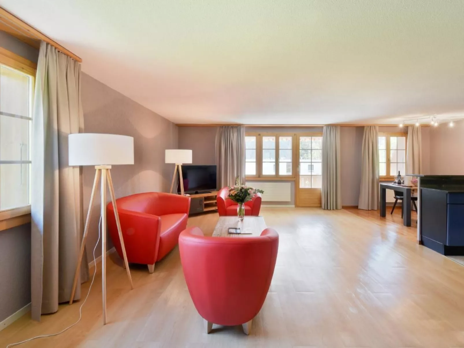 ****3-Zimmer Chalet "Eigersunna"-Dedans