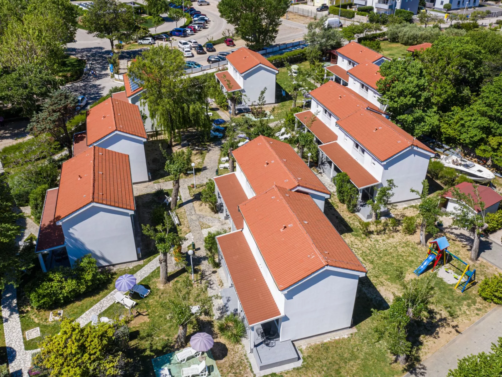 Für 4 Personen ca. 53 m&sup2; in Baška, Adriaküste Kroatien (Kroatische Inseln)