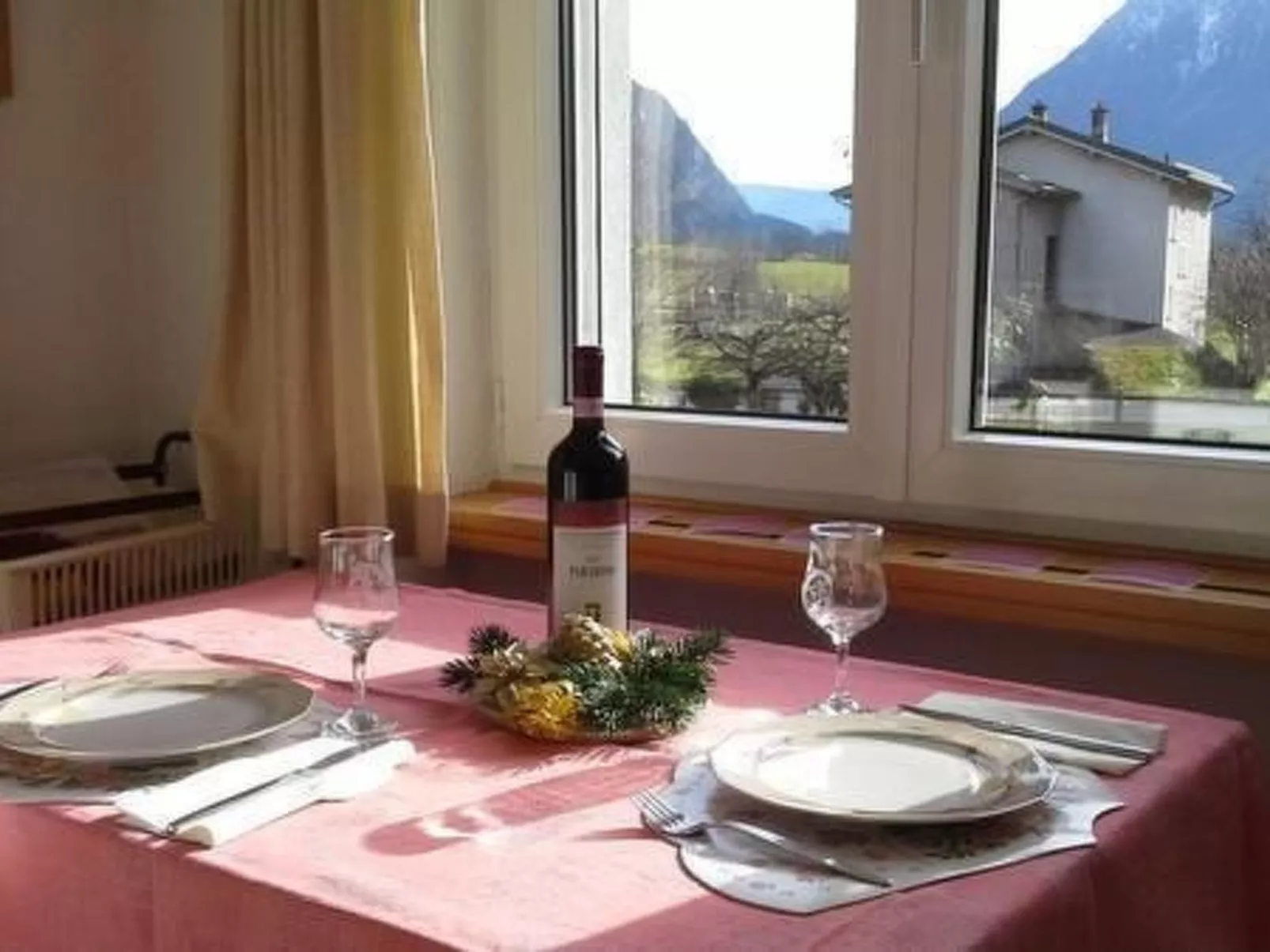Wohnung mit Bergblick-Drinnen