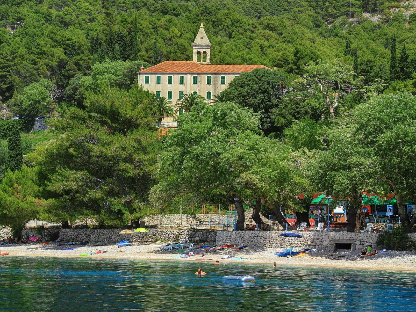Komfortables Studio-Apartment mit Meerblick-Outside