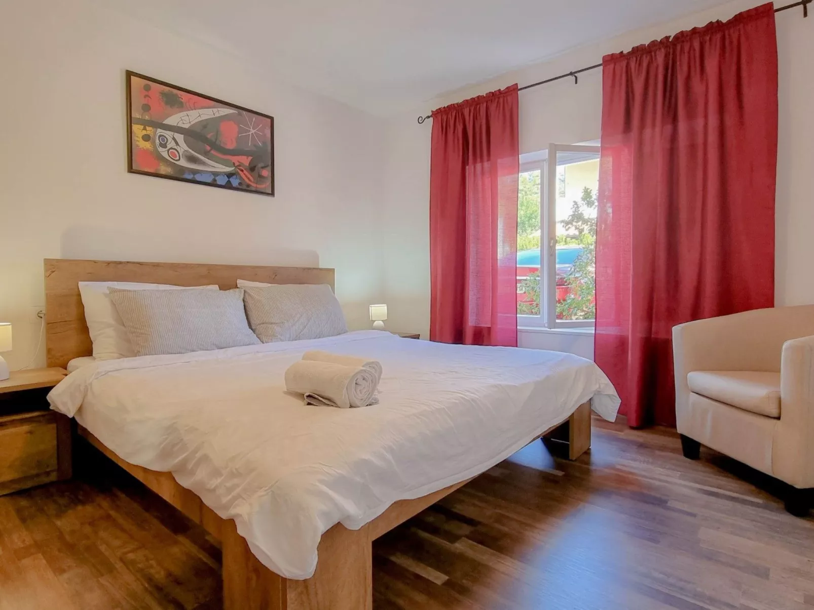 Für 4 Personen ca. 40 m&sup2; in Novigrad, Adriaküste Kroatien (Westküste von I-Dedans