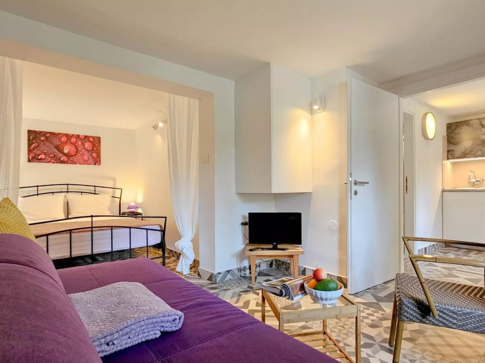 Studio-Apartment 100m vom Meer entfernt